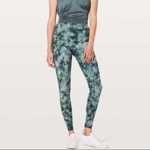 Lululemon Wunder Under Hi-Rise Shibori 28" Size 12